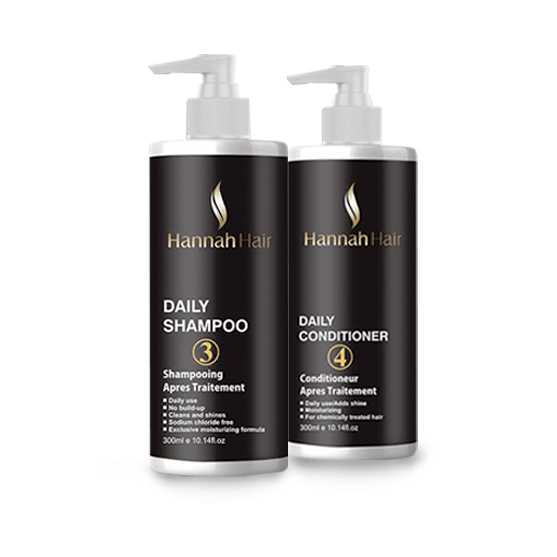 Set de Shampoo clarificante y Keratina de Chocolate 10 onzas